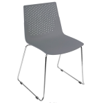 Faro Polypropylene Skid Bistro Chair